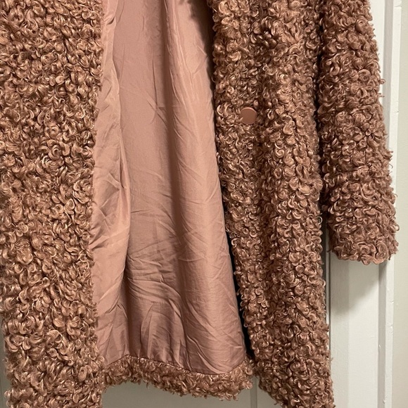 Reserved Vegan Teddy Fur Coat - Picture 6 of 7